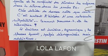 Chavirer de Lola Lafon Editions Actes Sud