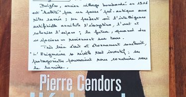 L'énigmaire de Pierre Cendors