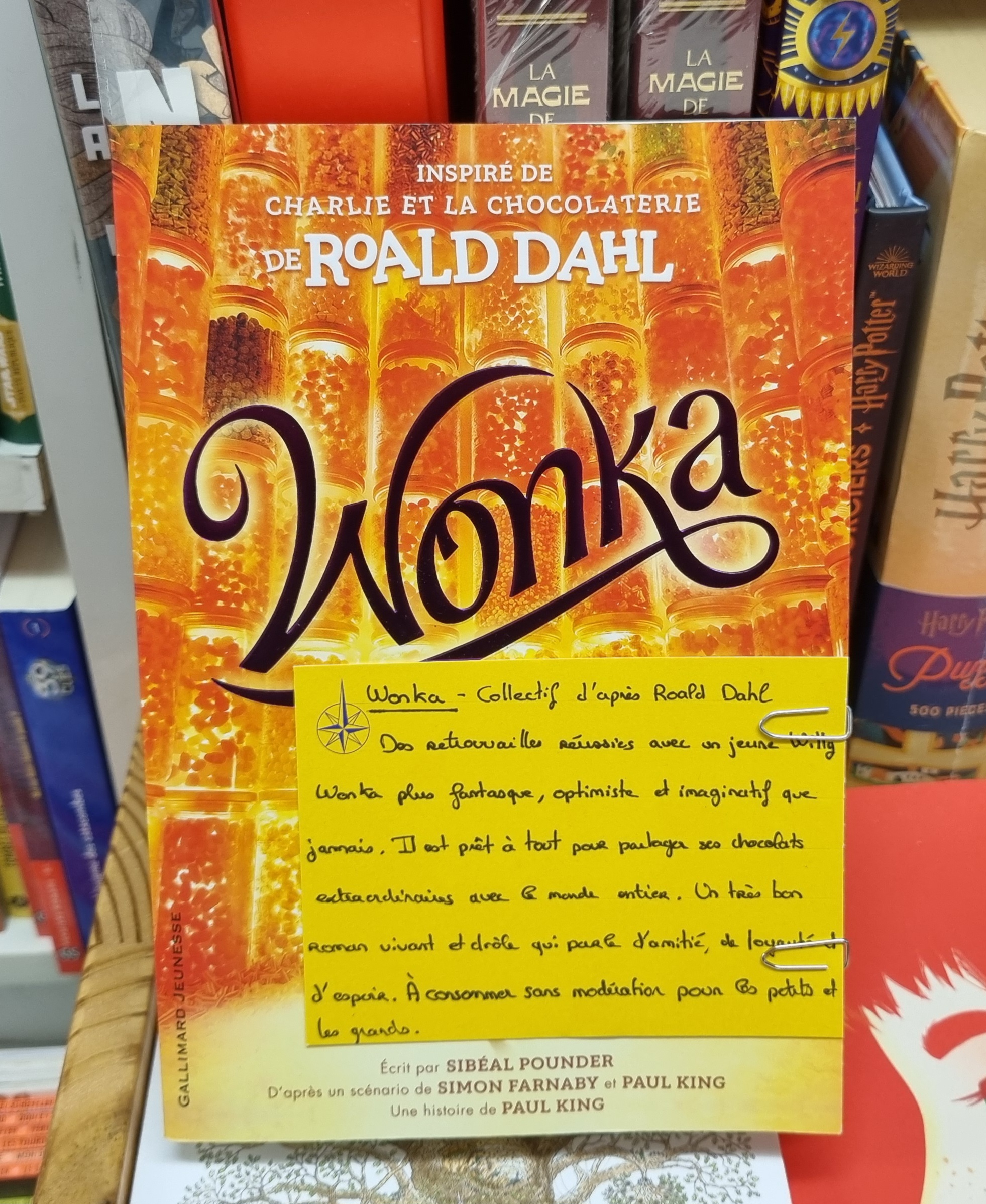 Wonka - Les petits mots des libraires